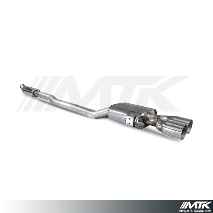 Catback avec silencieux intermediaire Mini Cooper S F56 3 Door sans FAP